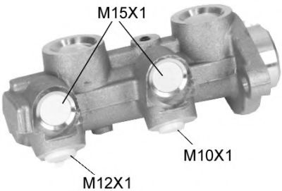 Главный тормозной цилиндр BSF 05069