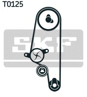 Комплект ремня ГРМ SKF VKMA 01110