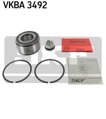 Комплект подшипника ступицы колеса SKF VKBA 3492