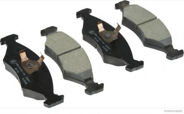 Комплект тормозных колодок, дисковый тормоз HERTH+BUSS JAKOPARTS J3603050