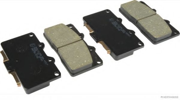 Комплект тормозных колодок, дисковый тормоз HERTH+BUSS JAKOPARTS J3605033