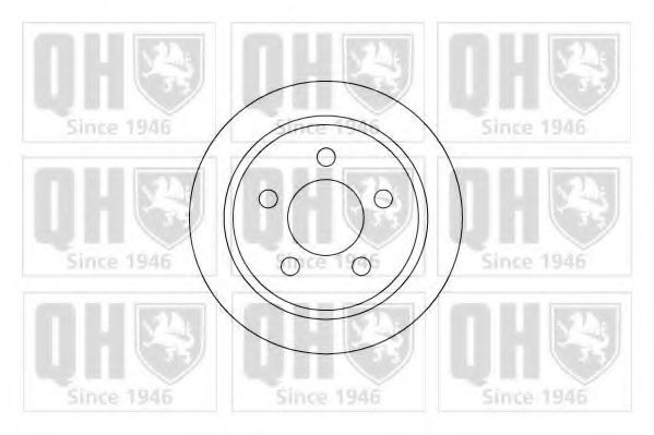 Тормозной диск QUINTON HAZELL BDC4777