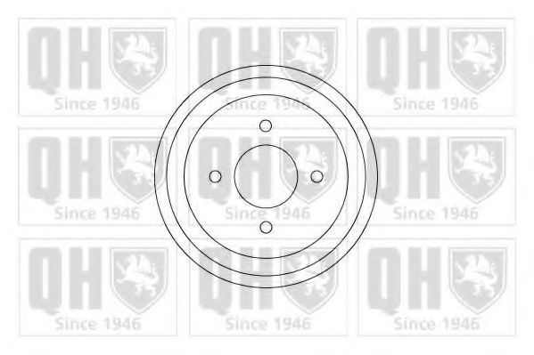 Тормозной барабан QUINTON HAZELL BDR135