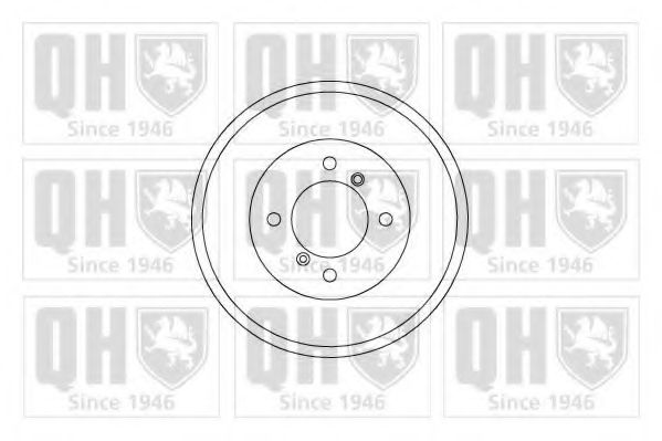 Тормозной барабан QUINTON HAZELL BDR233