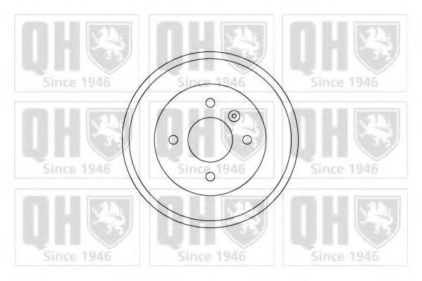 Тормозной барабан QUINTON HAZELL BDR329