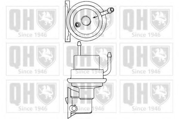 Топливный насос QUINTON HAZELL QFP302