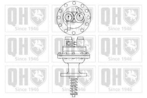 Топливный насос QUINTON HAZELL QFP70