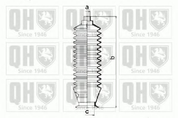 Комплект пылника, рулевое управление IPD 5550