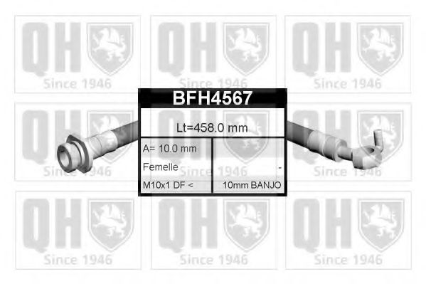 Тормозной шланг QUINTON HAZELL BFH4567
