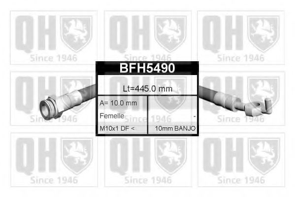 Тормозной шланг QUINTON HAZELL BFH5490