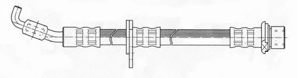 Тормозной шланг FERODO FHY2514