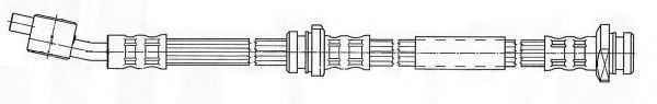 Тормозной шланг FERODO FHY2591