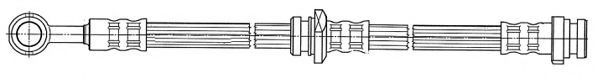 Тормозной шланг FERODO FHY2592