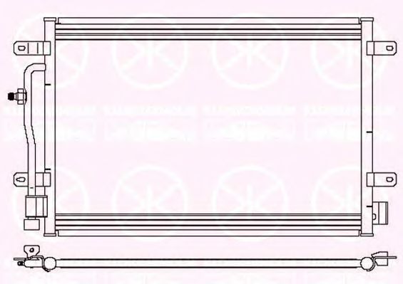 Конденсатор, кондиционер KLOKKERHOLM 0019305199