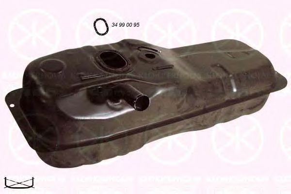 Топливный бак KLOKKERHOLM 3442006
