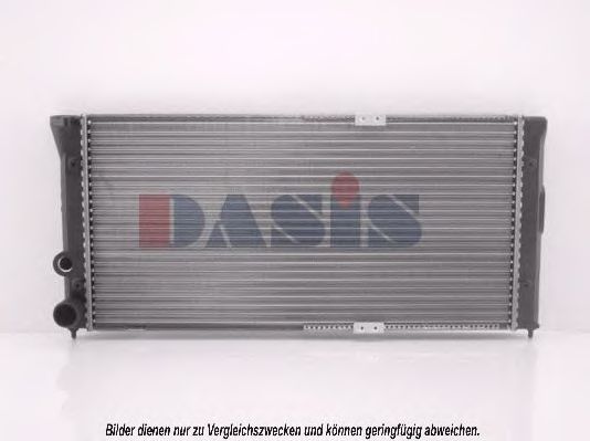Радиатор, охлаждение двигателя AKS DASIS VW2081