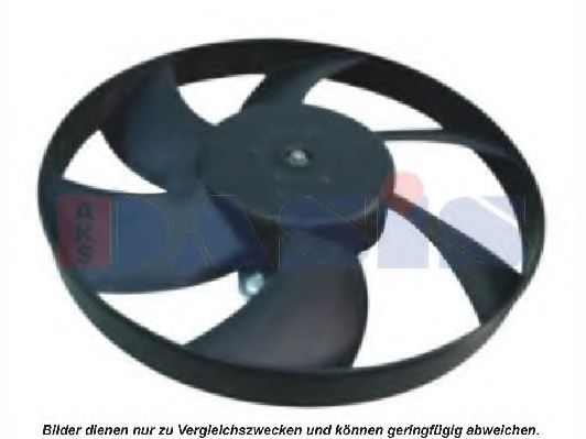 Вентилятор, охлаждение двигателя AKS DASIS 048097N