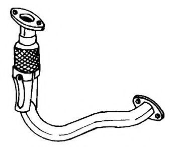 Труба выхлопного газа AKS DASIS SG44111