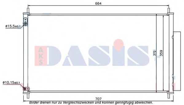 Конденсатор, кондиционер AKS DASIS 102036N