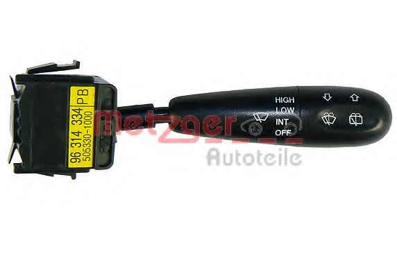 Переключатель стеклоочистителя; Выключатель на колонке рулевого управления METZGER 0916191