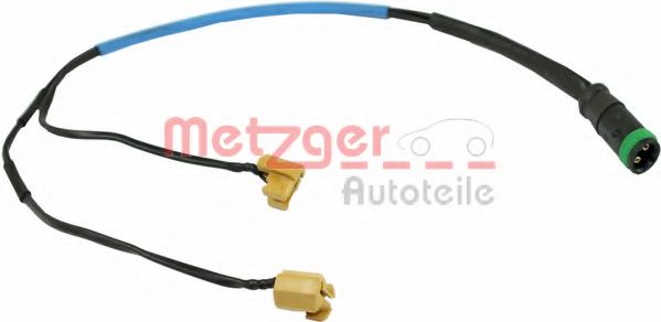 Сигнализатор, износ тормозных колодок METZGER WK 17-204