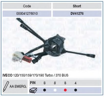 Выключатель на колонке рулевого управления ERA 440265