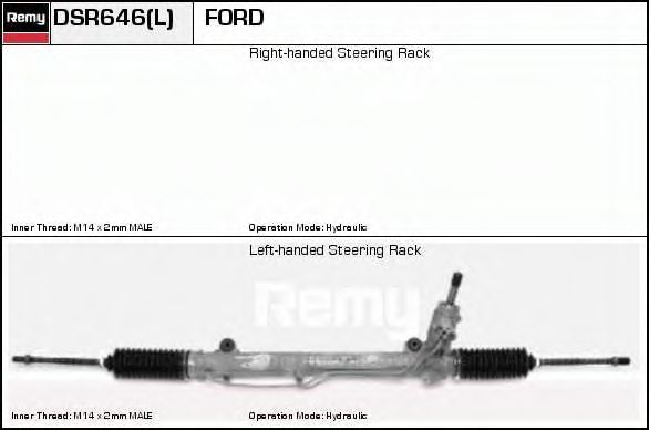 Рулевой механизм DELCO REMY DSR646