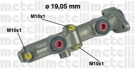 Главный тормозной цилиндр METELLI 05-0075