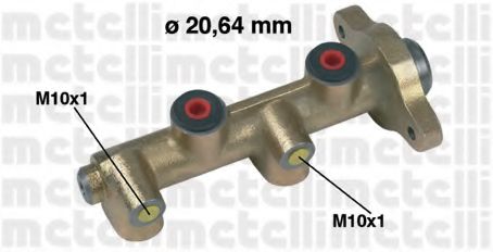 Главный тормозной цилиндр METELLI 05-0117