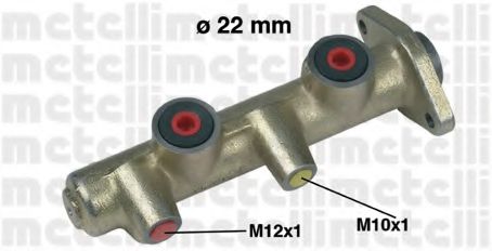 Главный тормозной цилиндр METELLI 05-0168