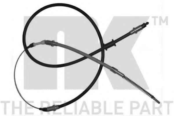 Трос, стояночная тормозная система NK 903654