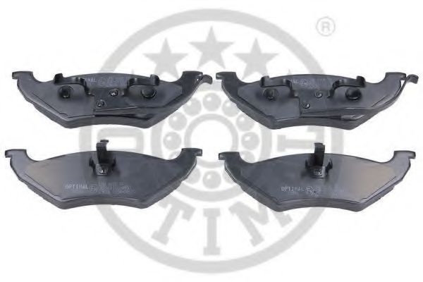 Комплект тормозных колодок, дисковый тормоз OPTIMAL 12571