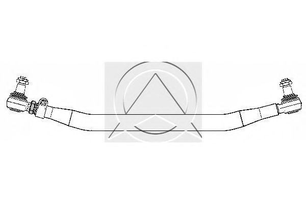 Поперечная рулевая тяга SIDEM 14334