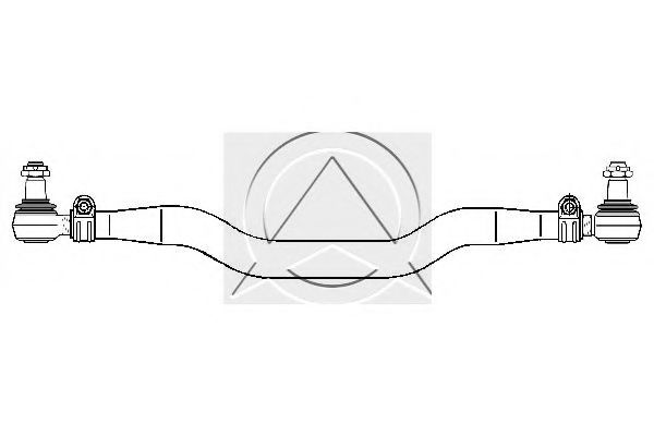 Поперечная рулевая тяга SIDEM 20232