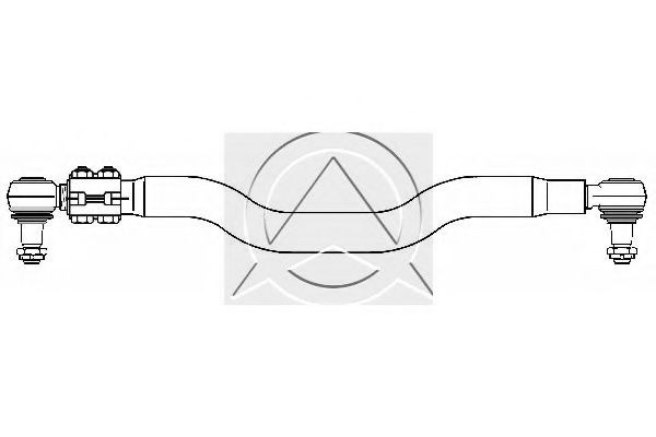 Поперечная рулевая тяга SIDEM 500639