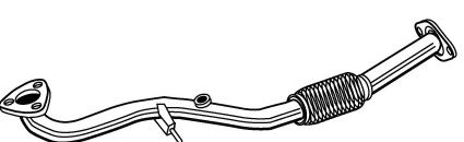 Труба выхлопного газа FONOS 10535