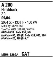 Система выпуска ОГ FONOS MBH18262A