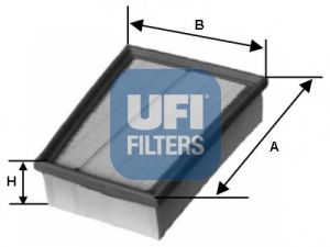 Воздушный фильтр UFI 30.157.00