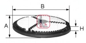 Воздушный фильтр SOFIMA S 7274 A