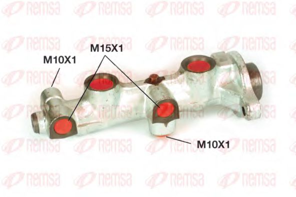 Главный тормозной цилиндр REMSA C1020.30