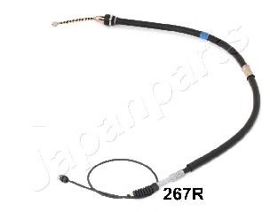 Трос, стояночная тормозная система JAPANPARTS BC-267R