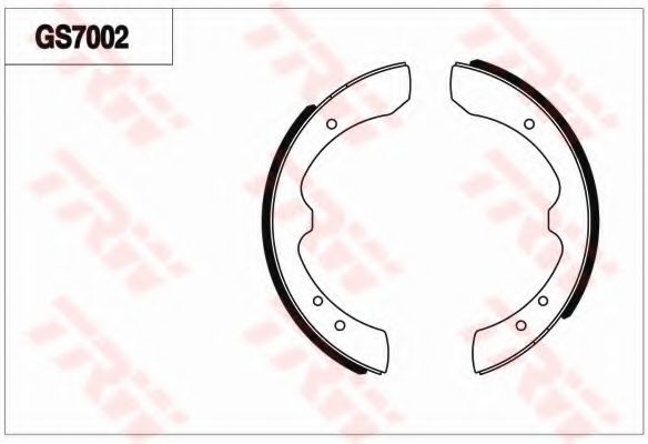 Комплект тормозных колодок, стояночная тормозная система BENDIX BS1074