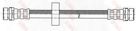 Тормозной шланг TRW PHA398