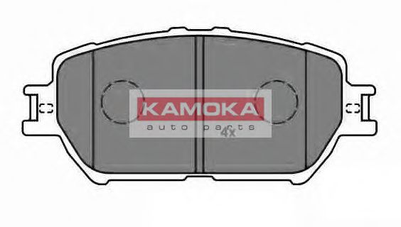 Комплект тормозных колодок, дисковый тормоз KAMOKA JQ1013240