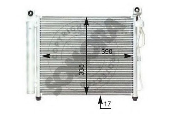 Конденсатор, кондиционер SOMORA 110060