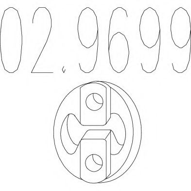 Буфер, глушитель MTS 02.9699