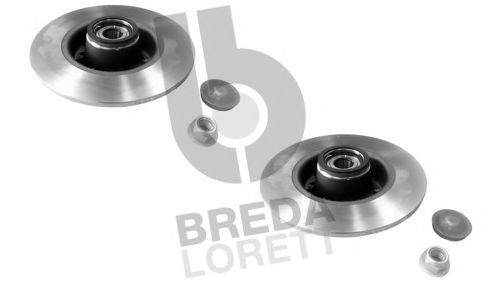 Тормозной диск BREDA  LORETT DFM0003