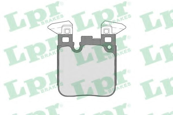Комплект тормозных колодок, дисковый тормоз LPR 05P1803