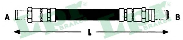 Тормозной шланг LPR 6T46713