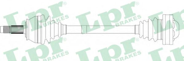 Приводной вал LPR DS13075